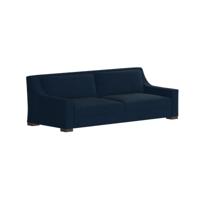 Louis 2 Seater Sofa — Structured Design with Tapered Arms