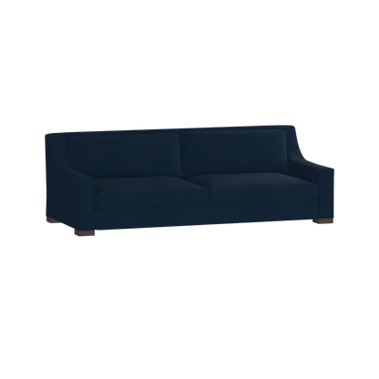 Louis 2 Seater Sofa — Structured Design with Tapered Arms