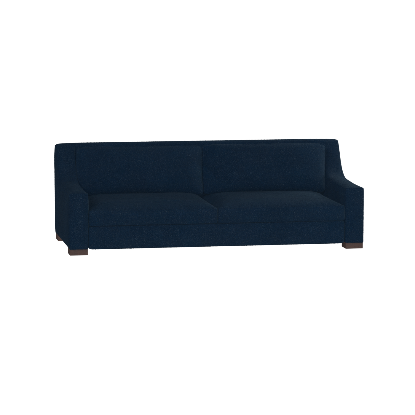 Louis 2 Seater Sofa — Structured Design with Tapered Arms