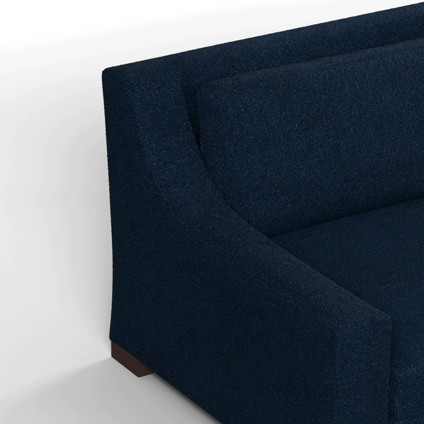 Louis 2 Seater Sofa — Structured Design with Tapered Arms