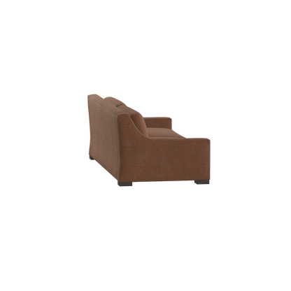Louis 2 Seater Sofa — Structured Design with Tapered Arms