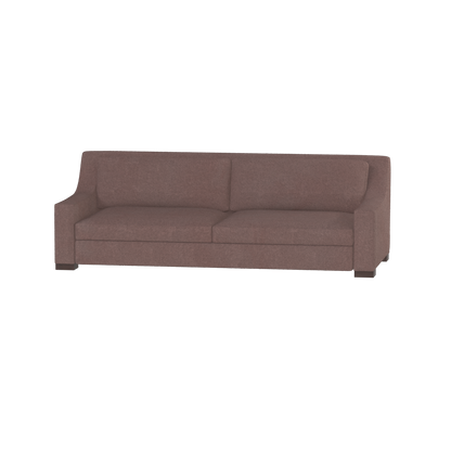 Louis 2 Seater Sofa — Structured Design with Tapered Arms