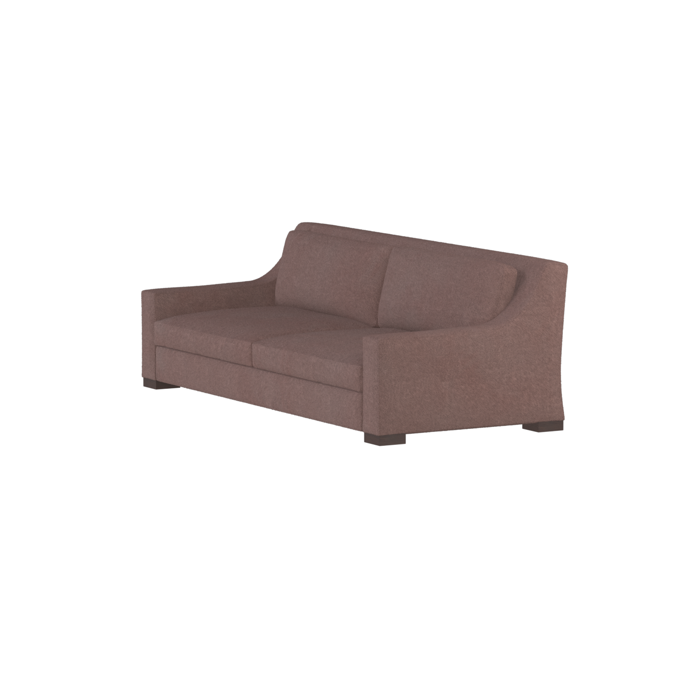 Louis 2 Seater Sofa — Structured Design with Tapered Arms
