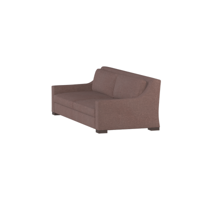 Louis 2 Seater Sofa — Structured Design with Tapered Arms