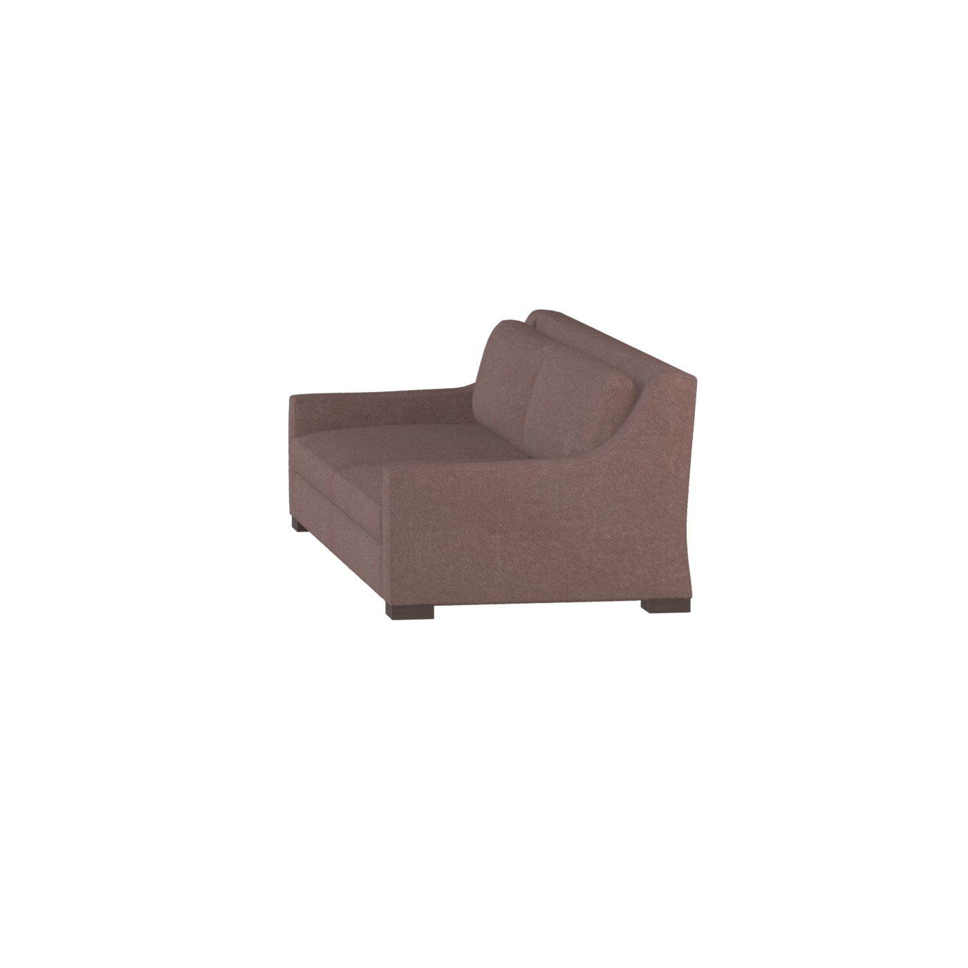 Louis 2 Seater Sofa — Structured Design with Tapered Arms
