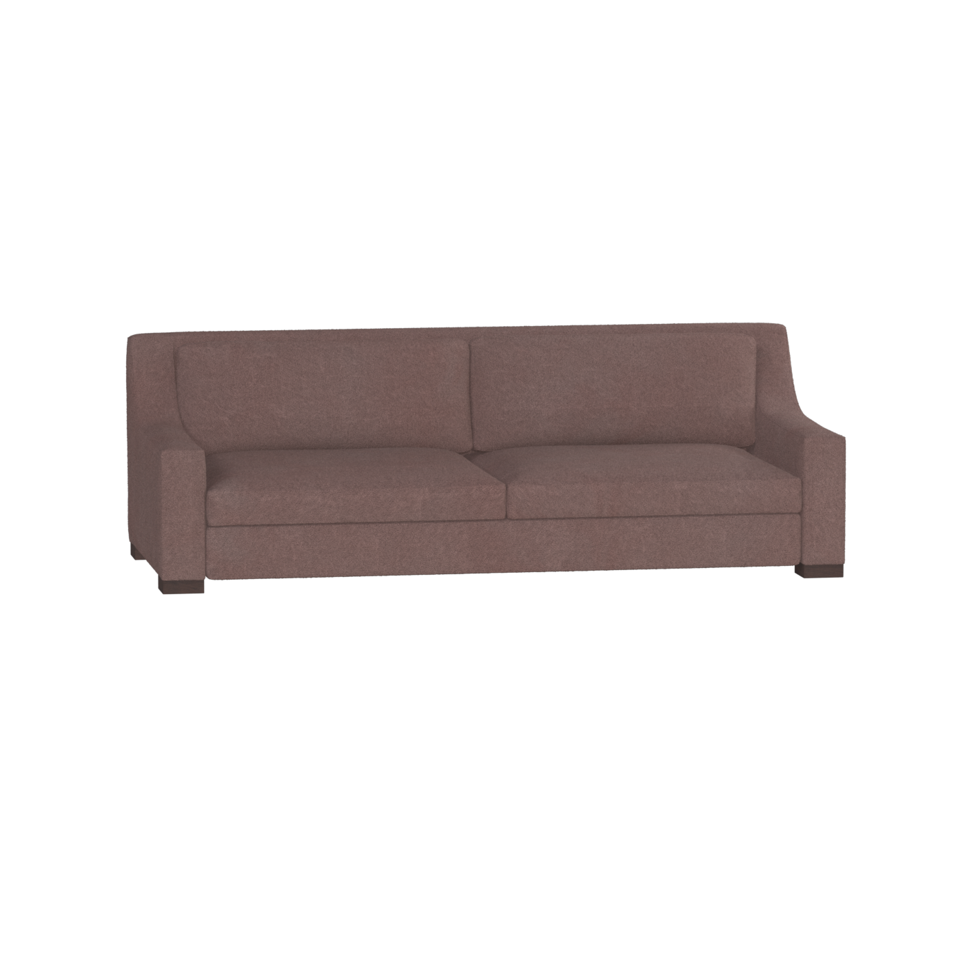 Louis 2 Seater Sofa — Structured Design with Tapered Arms