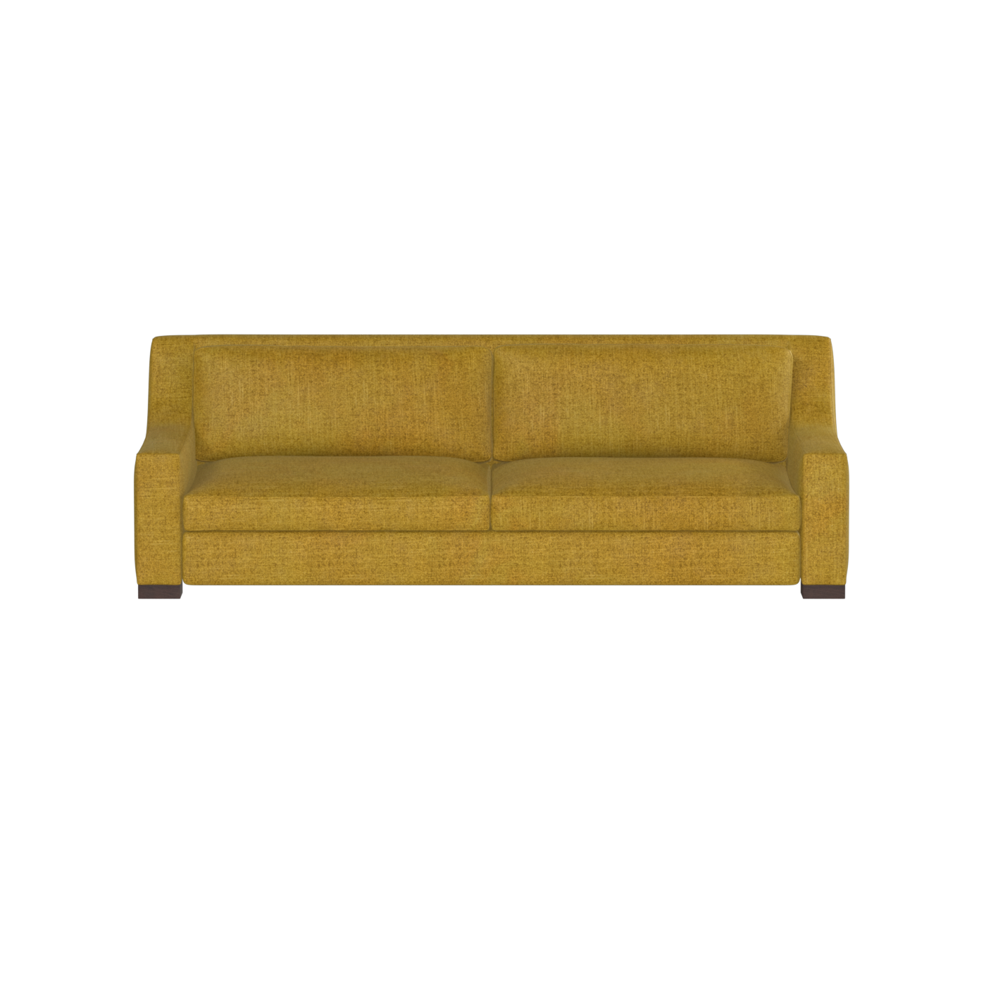 Louis 2 Seater Sofa — Structured Design with Tapered Arms