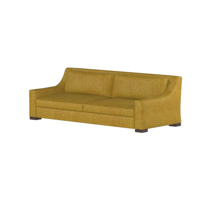 Louis 2 Seater Sofa — Structured Design with Tapered Arms