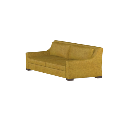 Louis 2 Seater Sofa — Structured Design with Tapered Arms