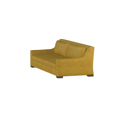 Louis 2 Seater Sofa — Structured Design with Tapered Arms