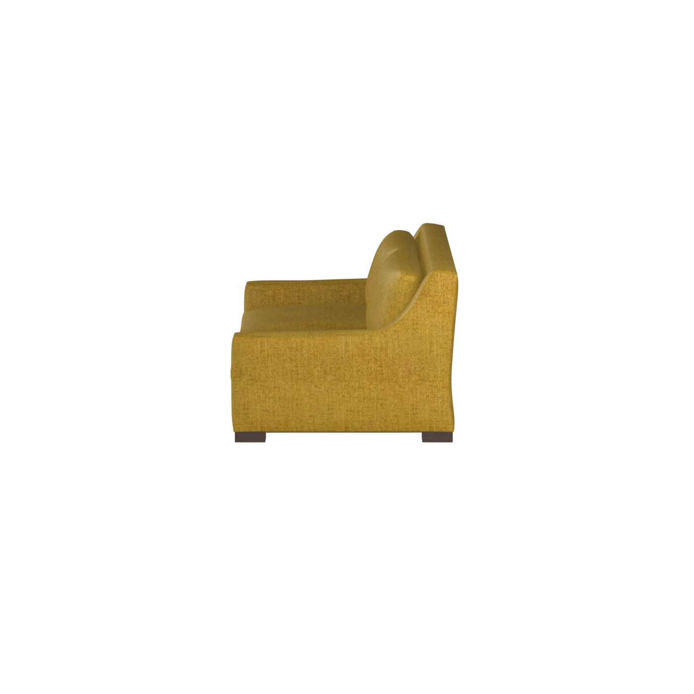 Louis 2 Seater Sofa — Structured Design with Tapered Arms