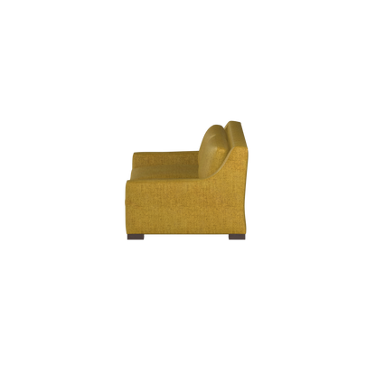 Louis 2 Seater Sofa — Structured Design with Tapered Arms