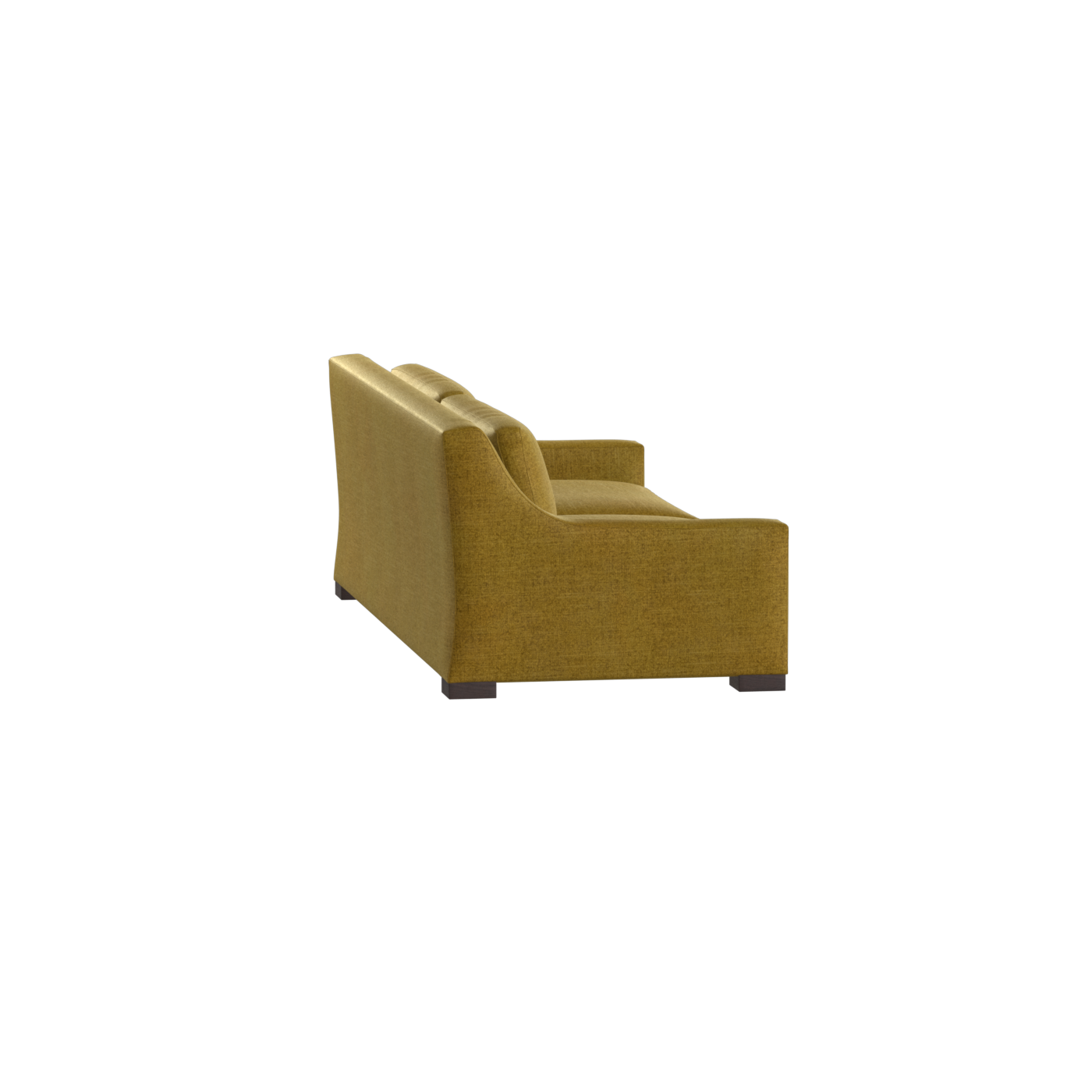 Louis 2 Seater Sofa — Structured Design with Tapered Arms