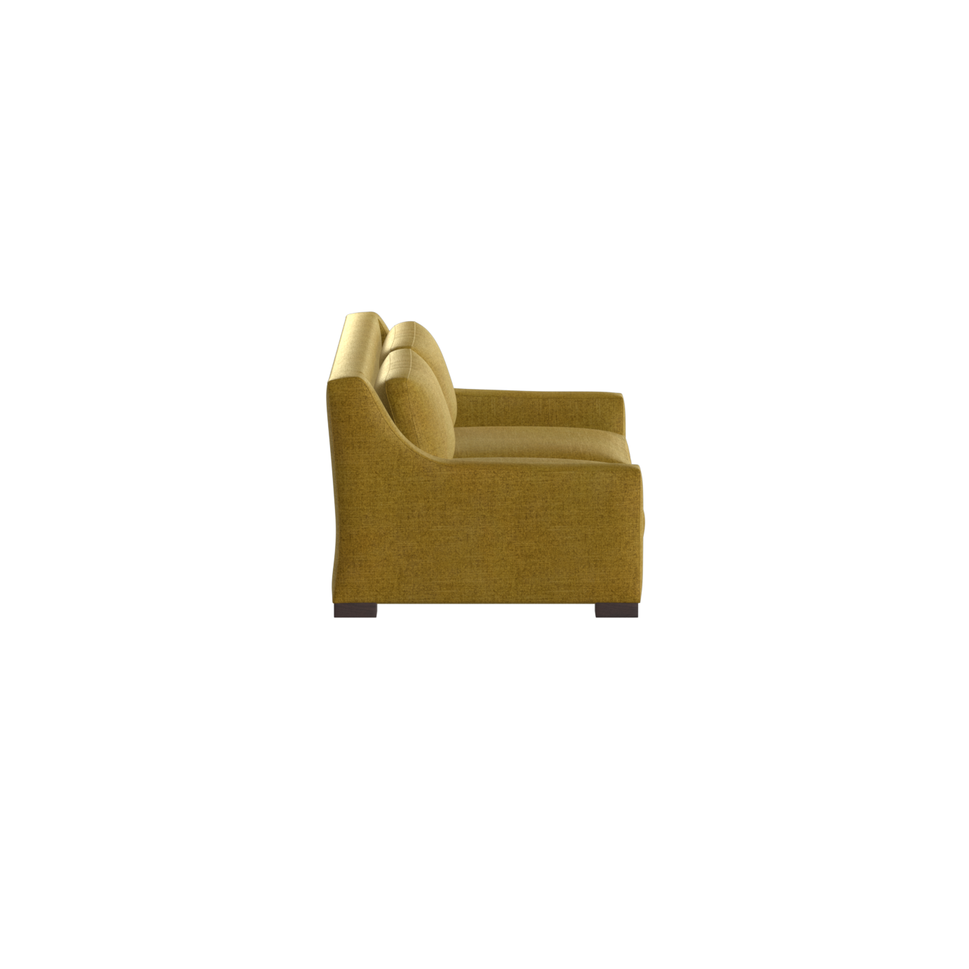 Louis 2 Seater Sofa — Structured Design with Tapered Arms