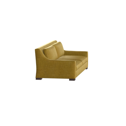 Louis 2 Seater Sofa — Structured Design with Tapered Arms