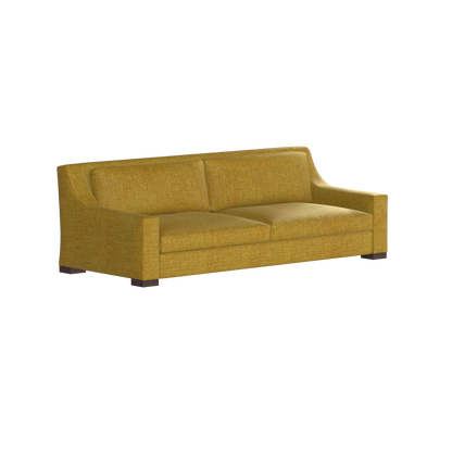 Louis 2 Seater Sofa — Structured Design with Tapered Arms