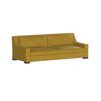 Louis 2 Seater Sofa — Structured Design with Tapered Arms