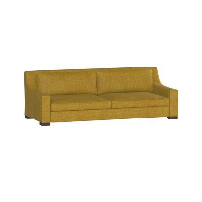 Louis 2 Seater Sofa — Structured Design with Tapered Arms