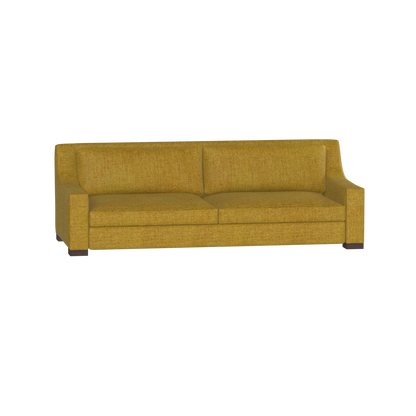 Louis 2 Seater Sofa — Structured Design with Tapered Arms