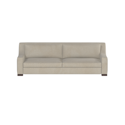 Louis 2 Seater Sofa — Structured Design with Tapered Arms