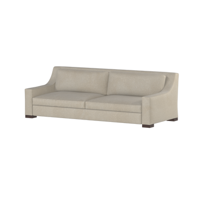 Louis 2 Seater Sofa — Structured Design with Tapered Arms