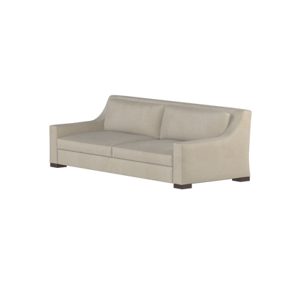 Louis 2 Seater Sofa — Structured Design with Tapered Arms