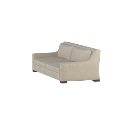 Louis 2 Seater Sofa — Structured Design with Tapered Arms
