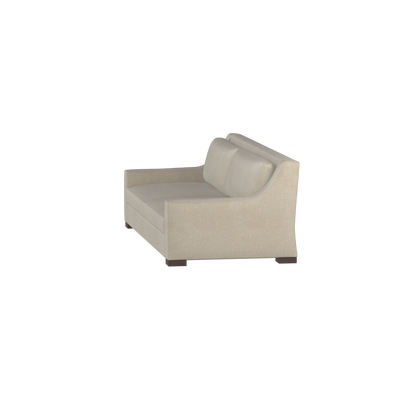 Louis 2 Seater Sofa — Structured Design with Tapered Arms