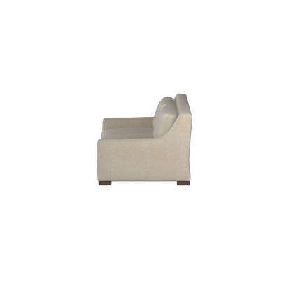 Louis 2 Seater Sofa — Structured Design with Tapered Arms
