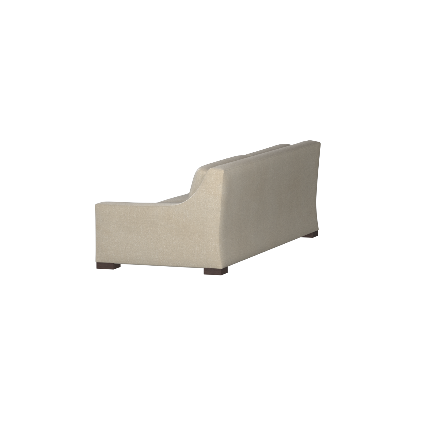 Louis 2 Seater Sofa — Structured Design with Tapered Arms