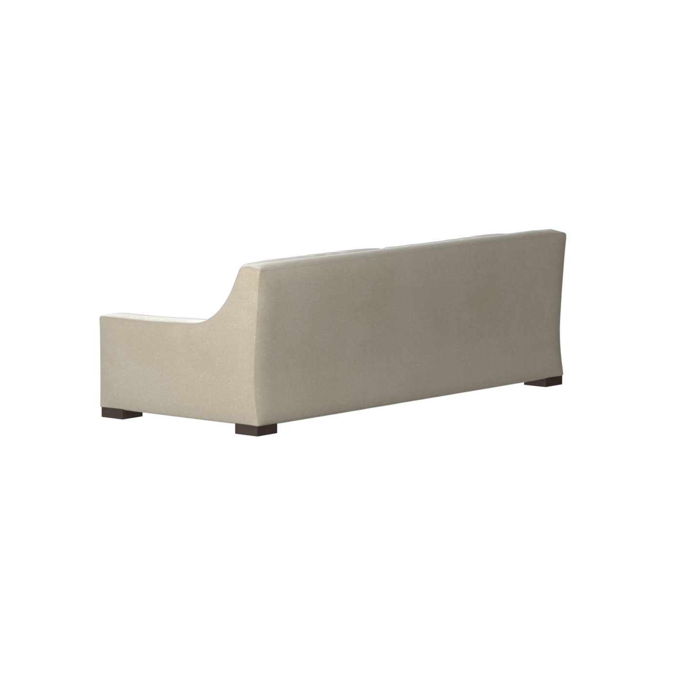 Louis 2 Seater Sofa — Structured Design with Tapered Arms