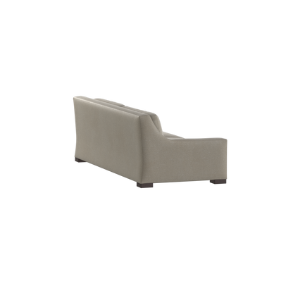 Louis 2 Seater Sofa — Structured Design with Tapered Arms