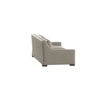 Louis 2 Seater Sofa — Structured Design with Tapered Arms