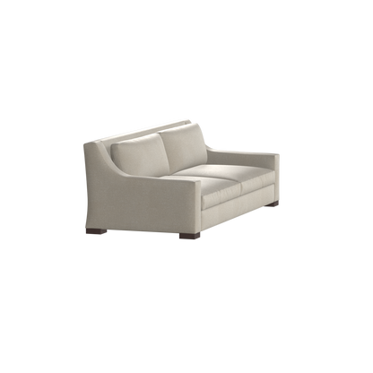 Louis 2 Seater Sofa — Structured Design with Tapered Arms