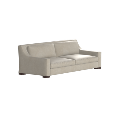 Louis 2 Seater Sofa — Structured Design with Tapered Arms