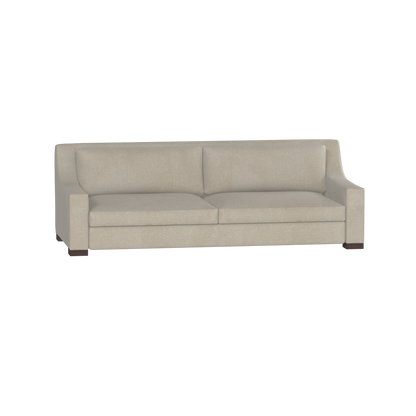 Louis 2 Seater Sofa — Structured Design with Tapered Arms