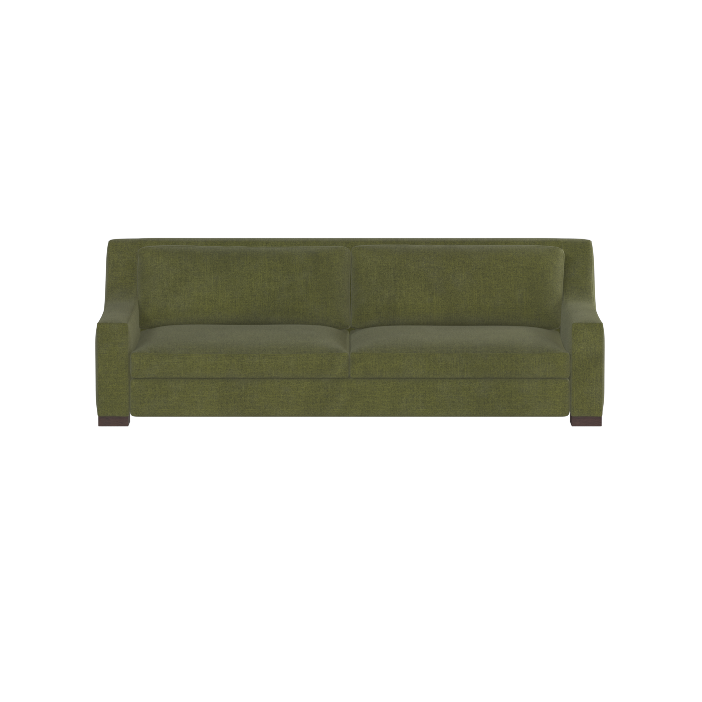 Louis 2 Seater Sofa — Structured Design with Tapered Arms