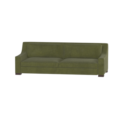 Louis 2 Seater Sofa — Structured Design with Tapered Arms