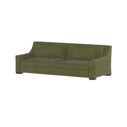 Louis 2 Seater Sofa — Structured Design with Tapered Arms