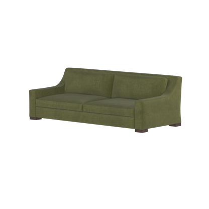 Louis 2 Seater Sofa — Structured Design with Tapered Arms