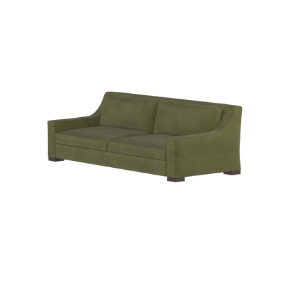 Louis 2 Seater Sofa — Structured Design with Tapered Arms