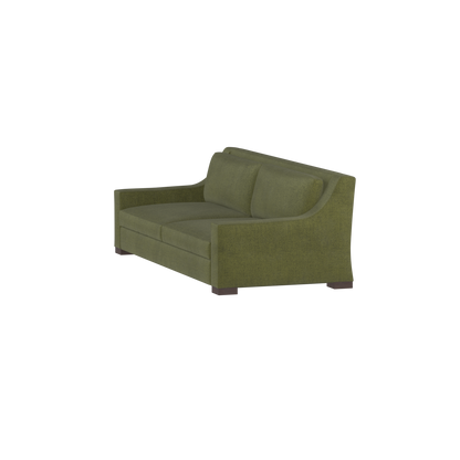 Louis 2 Seater Sofa — Structured Design with Tapered Arms