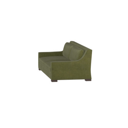 Louis 2 Seater Sofa — Structured Design with Tapered Arms