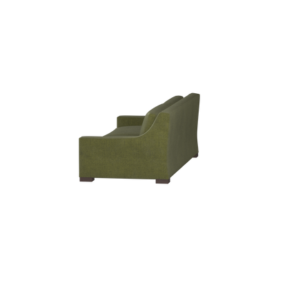 Louis 2 Seater Sofa — Structured Design with Tapered Arms