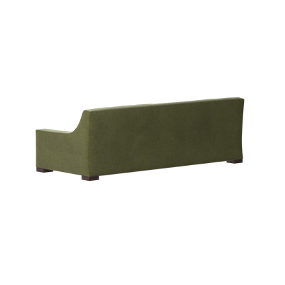Louis 2 Seater Sofa — Structured Design with Tapered Arms