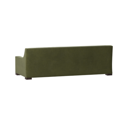 Louis 2 Seater Sofa — Structured Design with Tapered Arms