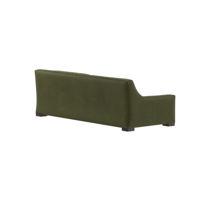 Louis 2 Seater Sofa — Structured Design with Tapered Arms