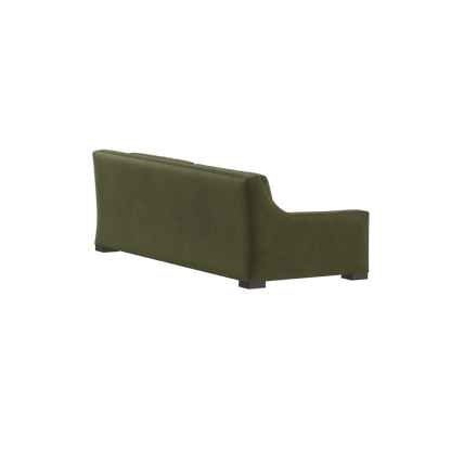 Louis 2 Seater Sofa — Structured Design with Tapered Arms