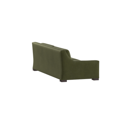 Louis 2 Seater Sofa — Structured Design with Tapered Arms
