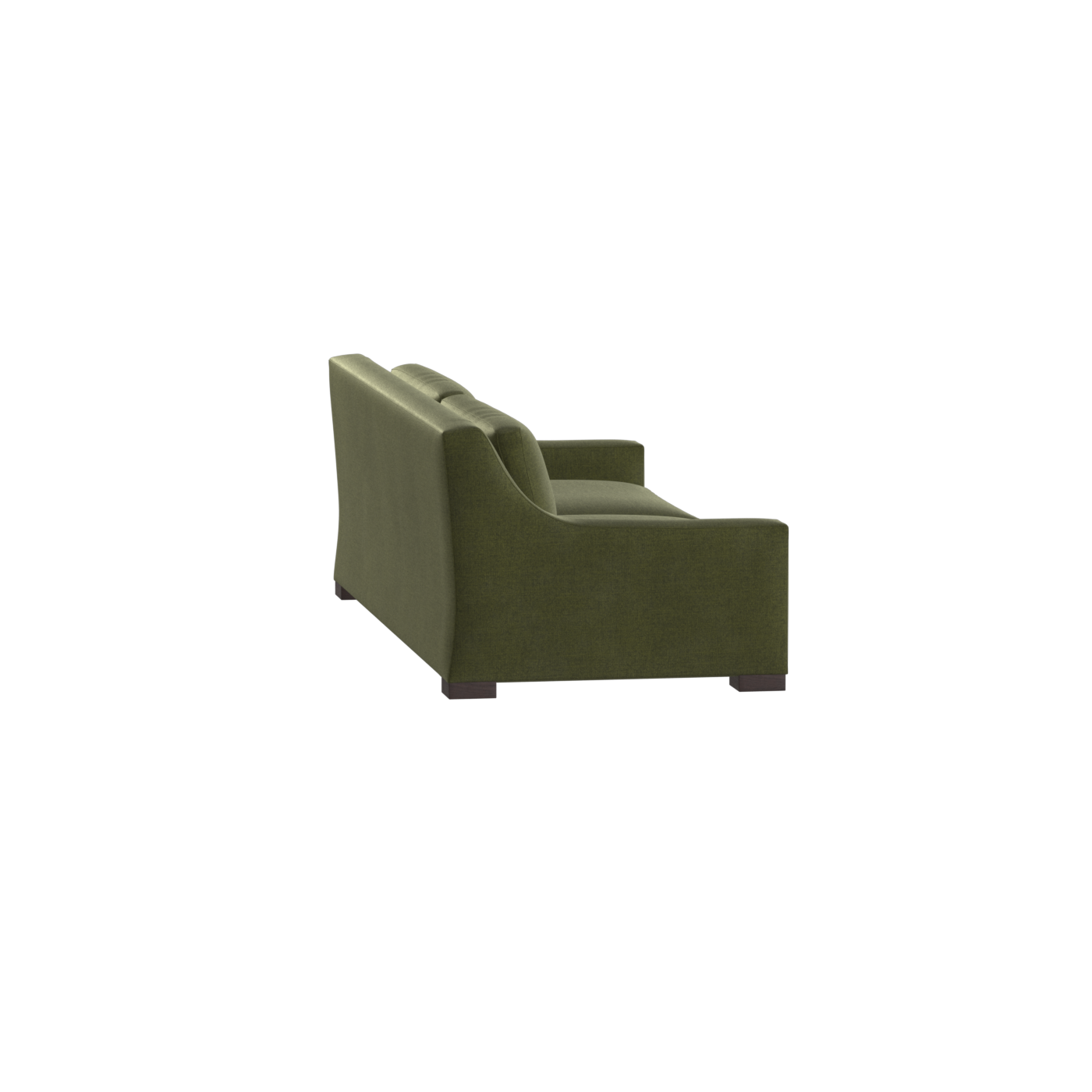 Louis 2 Seater Sofa — Structured Design with Tapered Arms